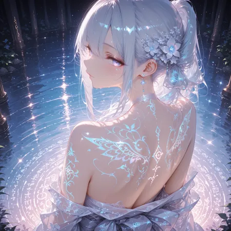 ((Highest Quality)), ((masterpiece)), (details), tattoo runes