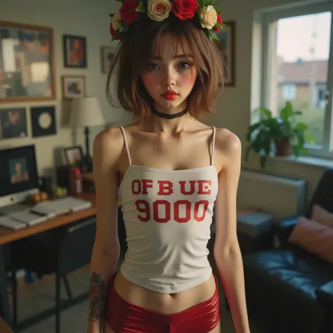 Beautiful Scenery seen through HUD, Combined various scales are Displayed, red large letters says "It's Over 9000!". (XLabs F.1 Realism LoRA V1), Baby's breath, Extremely Detailed NOGIZAKA Girls Standing Backwards FullBody, Exposed Nudie Butt, Beautiful ...