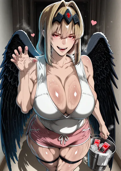 Ssp, L_Cation2, Babu-style, Hgk, (jeneral-style:1.2), (butcha-u-style:1.3), (imizu_(nitro_unknown)-style:1.4), (gin_moku-style:1.2), (j.k.-style:1.3), (anime coloring, anime screencap), shiny skin, (voluptuous body:1.4), (mature female:1.4), (cellulite:1.3...