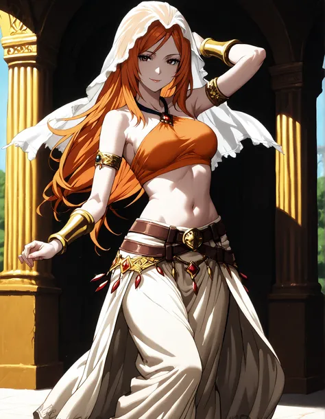 (1girl:1 . 5) , (Seul:1 . 5) , score_9 , score_8_haut , score_7_haut , source_anime , Official work , ultra-detailed , masterpiece , better quality , high resolution , beaux yeux , detailed eyes , Detailed face , beautiful detailed eyes,brown eyes, long h...