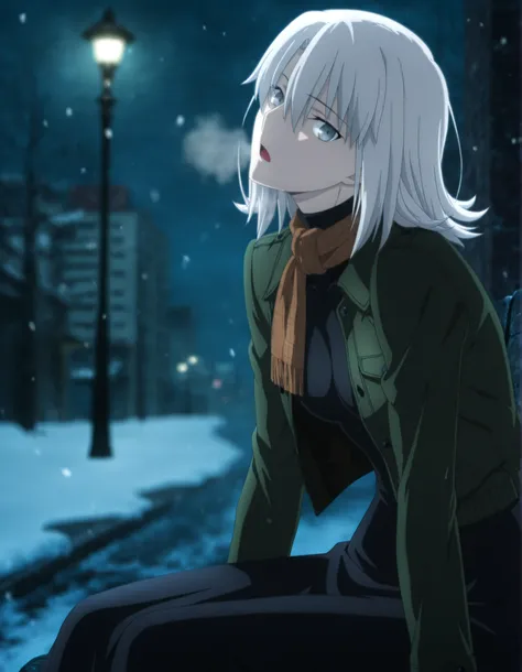 masterpiece, best quality, amazing quality, highres, absurdres, very aesthetic, highres, high resolution, highly detailed, intricate details, ultra detailed, perfect details, absurdres, very awa, very aesthetic, newest, outdoors ,(dark, midnight), from sid...