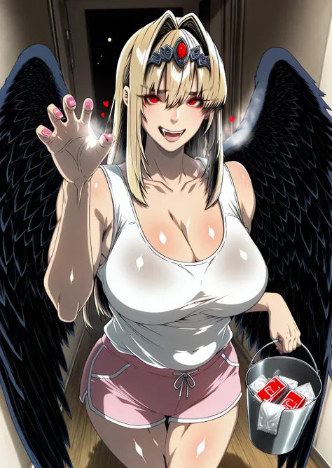 kakao, L_Cation2, Babu-style, Hgk, (jeneral-style:1.2), (butcha-u-style:1.3), (imizu_(nitro_unknown)-style:1.4), (gin_moku-style:1.2), (j.k.-style:1.3), (anime coloring, anime screencap), shiny skin, (voluptuous body:1.4), (mature female:1.4), (cellulite:1...