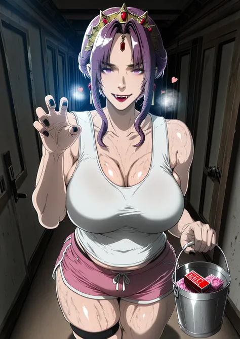 Ssp, L_Cation2, Babu-style, Hgk, (jeneral-style:1.2), (butcha-u-style:1.3), (imizu_(nitro_unknown)-style:1.4), (gin_moku-style:1.2), (j.k.-style:1.3), (anime coloring, anime screencap), shiny skin, (voluptuous body:1.4), (mature female:1.4), (cellulite:1.3...