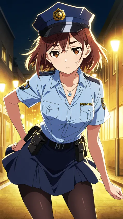 BREAK (masterpiece:1.2), best quality, high resolution, unity 8k wallpaper, (illustration:0.8),quiet Japanese street at night, soft glow of street lamps, warm light coming from windows, peaceful and slightly melancholic mood, no people, momo ayase, short h...