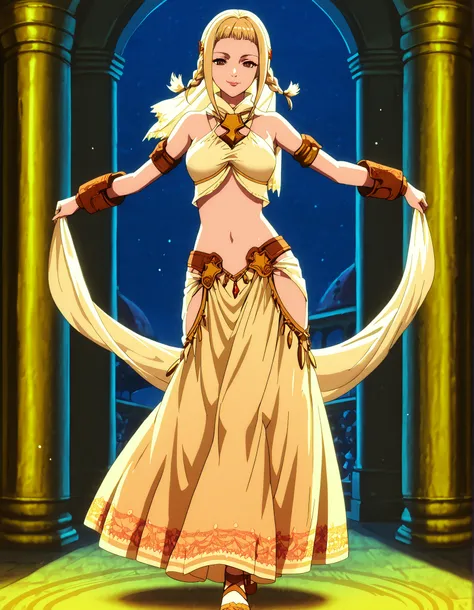 (1girl:1 . 5) , (Seul:1 . 5) , score_9 , score_8_haut , score_7_haut , source_anime , Official work , ultra-detailed , masterpiece , better quality , high resolution , beaux yeux , detailed eyes , Detailed face , beautiful detailed eyes,long hair,blonde h...