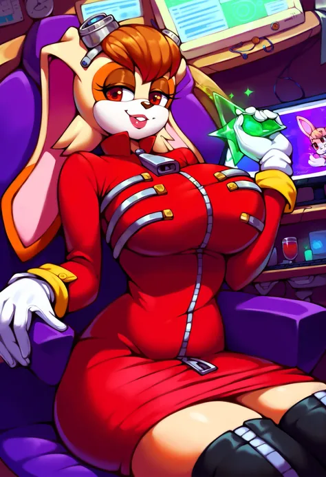 score_9, score_8_up, score_7_up, source_anime, (best quality), (masterpiece), (extremely detailed), (finely detailed), (detailed face, perfect face, perfect eyes, beautiful detailed shading), (perfect hands), (soft colors), BREAK, 1girl, Vanilla the Rabbit...