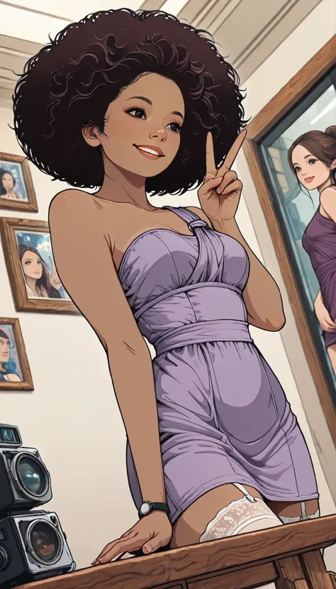 (1girl, girl, MeeMeedl), (extremely detailed 8k CG unit wallpaper),(masterpiece), (the best quality), (ultra detail), (best illustration),(Dan Mumford style), cowboy shooting, Dutch angle, seated, mirando al espectador, mirando al espectador, perfect face,...