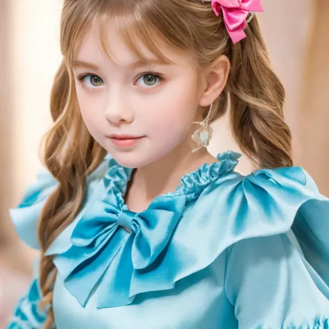 ,Highest Quality, masterpiece, highest resolution, Artwork, super それにget used to it, many get used to it, get used to it, それにget used to it, 3k photos,,((10 year old girl)),Get used to the ultra-fine young face,The three are princesses,Long Ball Gown Dress...