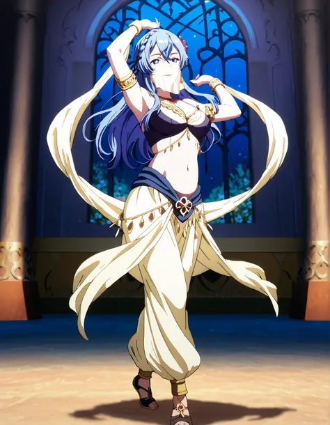 (1girl:1 . 5) , (Seul:1 . 5) , score_9 , score_8_haut , score_7_haut , source_anime , Official work , ultra-detailed , masterpiece , better quality , high resolution , beaux yeux , detailed eyes , Detailed face , beautiful detailed eyes,blue hair, braid, ...