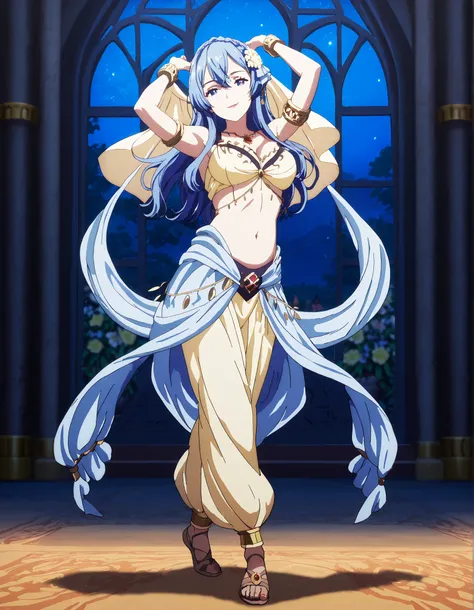 (1girl:1 . 5) , (Seul:1 . 5) , score_9 , score_8_haut , score_7_haut , source_anime , Official work , ultra-detailed , masterpiece , better quality , high resolution , beaux yeux , detailed eyes , Detailed face , beautiful detailed eyes,blue hair, braid, ...