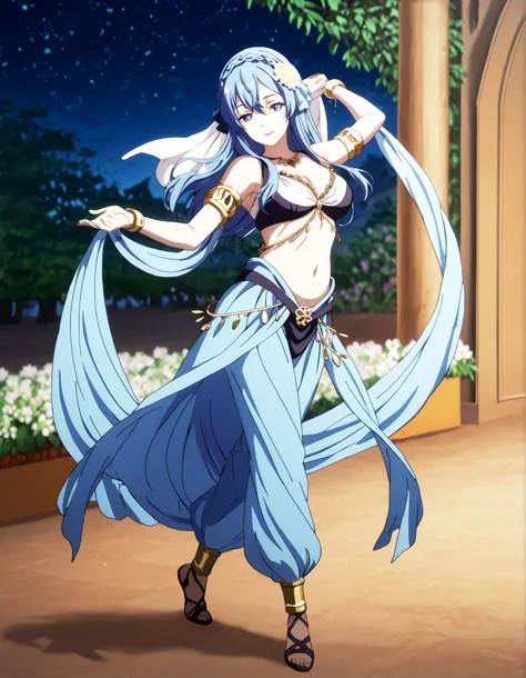 (1girl:1 . 5) , (Seul:1 . 5) , score_9 , score_8_haut , score_7_haut , source_anime , Official work , ultra-detailed , masterpiece , better quality , high resolution , beaux yeux , detailed eyes , Detailed face , beautiful detailed eyes,blue hair, braid, ...