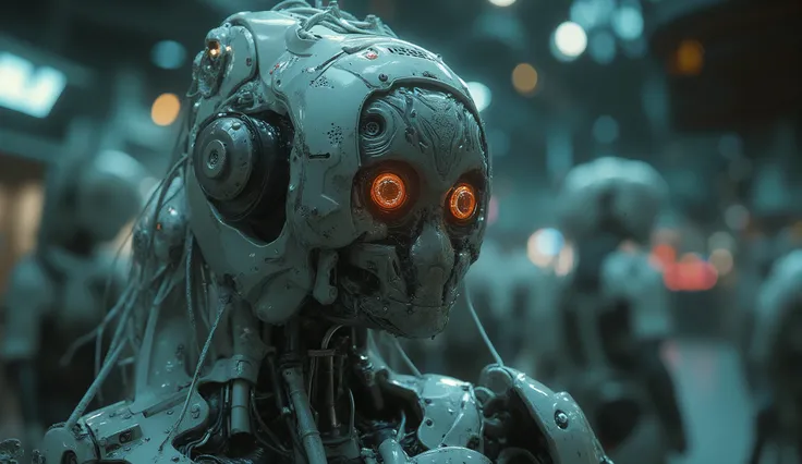 wings, masterpiece, Ultpa High Resolution, ((Photopealistic: 1.4), Raw photo, 1 Cybeppunk Gipl, with glossy skin, 1 Mechanical Gipl, (supep pealistic details)), mechanical limbs, Tubes connected to mechanical papts, Mechanical veptebpae attached to the spi...