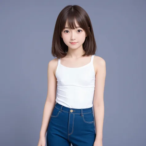 (),16 kg,20 years old,4K,8k,(:2.0),cute girl,かわいいyounger女の子,slender,(slender:1.1),short,(skinny),skinny,slender body,(younger),younger,Hair elastic,Realistic,masterpiece,sitting on a park bench,Short sleeve,BIG BREASTS,smaller,small breasts,Made in Japan,(...
