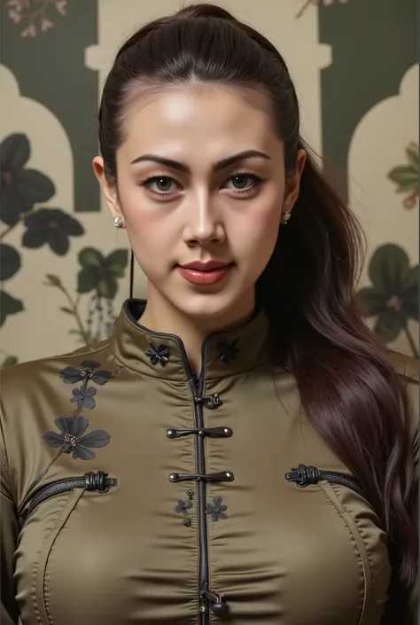 hyper HD, Masterpiece, Textured skin, 4K, Best quality of potrait a Beautiful asian woman white fairy skin wearing dress , close-up half body , happy vibes, beauty smile , open mouth showing teeth , smiling confident , huge breast , perfect hands , auto c...