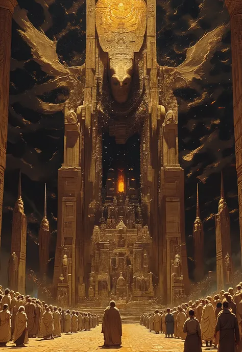 A faceless god, A Titan who fought in primordial battles and learned to watch and wait. He is the last of them, his kind. Father of Remembrance, He Who Is Reflection and Memory, his countenance is a mirror that reveals Truth and banishes Confusion. The anc...