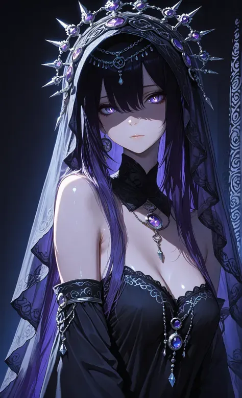 Mystic Veil: Purple Gaze 💜✨