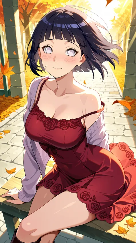 BREAK (masterpiece:1.2), best quality, high resolution,8k wallpaper, (illustration:0.8), (beautiful detailed eyes:1.6),Anime-style narrow alleyway in autumn, stone pavement covered with fallen leaves, soft golden light filtering between tall buildings, fai...