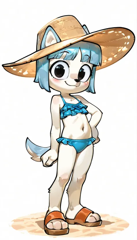 score_9, score_8_up, score_7_up, 1girl, source furry, young, "closeup, masterpiece, best quality, amazing quality, very aesthetic, high resolution, ultra-detailed, absurdres, newest, 4k, HDR, 8k, sulu kunshikter, 1girl, white body fur, black eyes, furry fe...