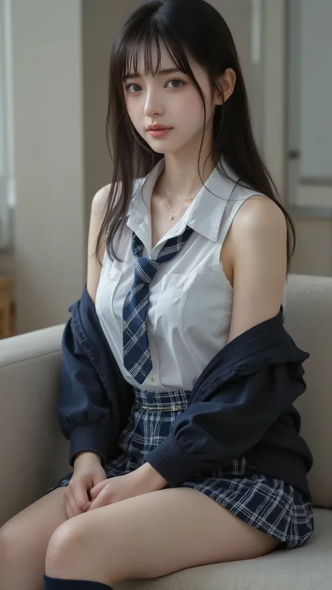 nsfw, Korean idol, Nogizaka idol,Actress, gravure idol, (8k, Original photo, Highest Quality, masterpiece:1.2), masterpiece, Highest Quality, shape, very detailed, Fine Details, high resolution, 8k, Wallpaper, perfect dynamic configuration,(High ...