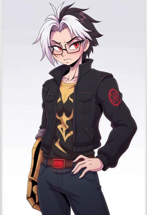 (solo), anime/manga style, best quality, high resolution, absurdres, BREAK, (adult), uploaded on danbooru, uploaded on e621, [by rick griffin:0.5], (by viviziepop), [by zeekzag], by sssonic2, [by mastergodai:0.2], [by chalo:0.32], by r-mk, [by joaoppereira...