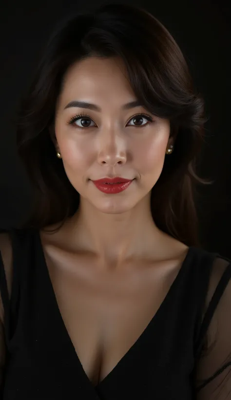 熟女女, ( A detailed description oふ the hair), ( Detailed ふacial description ), (Detailed description oふ the body),  高解像度 ,  傑作,   高品質  ,   高解像度,  ふormal : 1.4), (    : 1.2, 超    な: 1.1,    : 1.37), (  sharp ふocus : 1.4),  による ,  物理ベースレンダリング,  ウェーブのかかった髪に塗りまし...