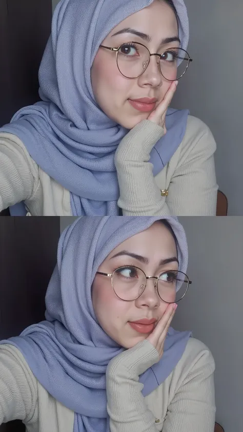 hyper HD, Masterpiece, Textured skin, 4K, Best quality of potrait a Beautiful hijab asian woman white fairy skin wearing dress , close-up half body , perfect hijab, detail veil , hyper realistic scarf and ornate on her side big back head hijab on likely hi...