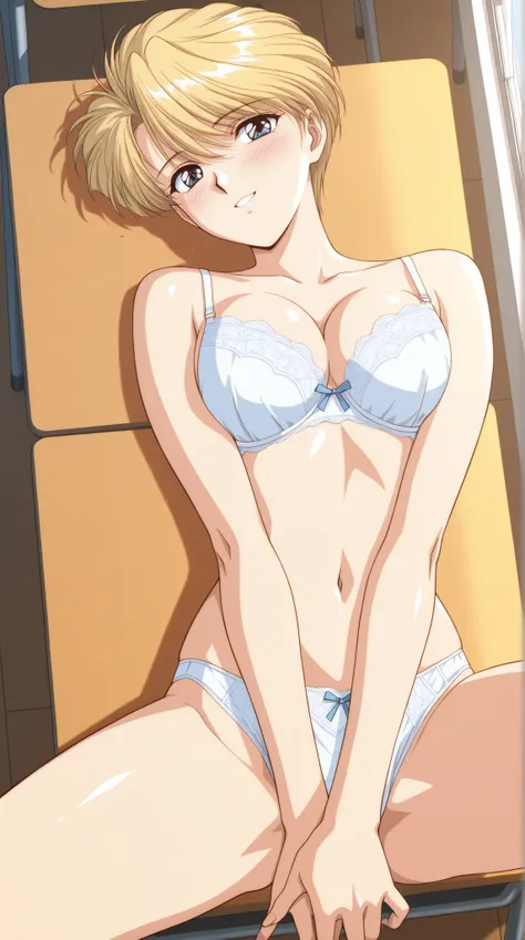 score_9, score_8_up , score_7_up , score_6_up , score_5_up , score_4_up ,Clip skip:2,,(1990s_\(style\):0.8),(retro_artstyle:0.8),(masterpiece:1.3),NSFW,solo,on desk,(on back:1.4),24歳, mature female,(extremely detailed CG unity 8k wallpaper),top quality , a...