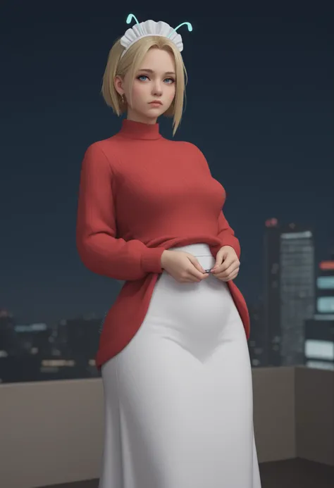 rita loud, mature woman, blonde hair, solo, short hair, medium saggy breasts, gigantic hips. gigantic ass. earrings, fat. | (sho \(sho lwlw\):0.7),(toosaka asagi:0.5),(sincos:0.3),solo, masterpiece, best quality, newest, absurdres, CG, anime, source ani...