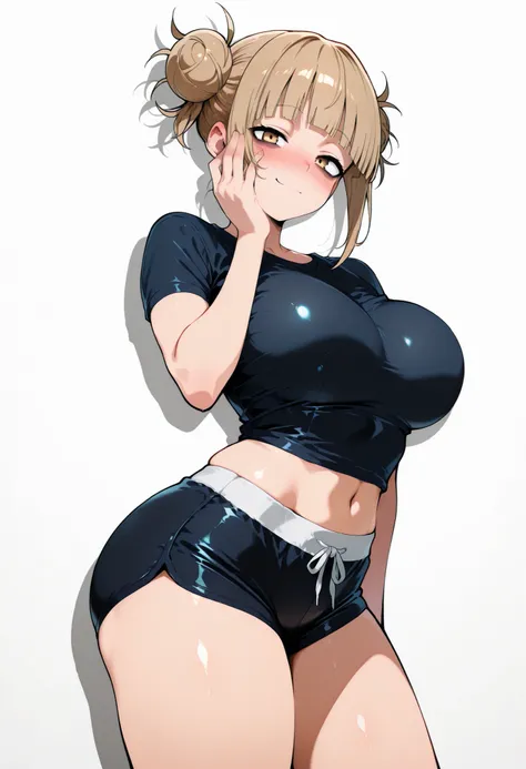 score_9, score_8_up, score_7_up, score_6_up, score_5_up, score_4_up, masterpiece, high quality, BREAK, 1girl, 1girl,, bags under eyes, standing, nice legs, looking at viewer, nose blush, shiny legs, shiny body, shiny hair, clear skin, clear body,, solo,,, ...