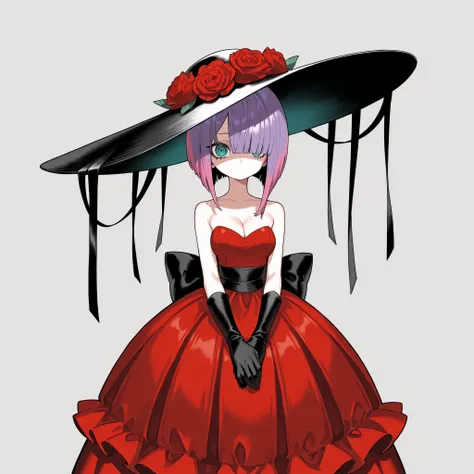 masterpiece, ultra-HD, impressionism, high detail, best quality, very aesthetic, 8K, best quality, beautiful, ultra-high resolution, 32K UHD, sharp focus, atucag, 1girl, solo, short hair, bob cut, blunt bangs, hair covering one eye, hair over one eye, mult...