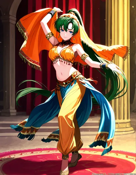 (1girl:1 . 5) , (Seul:1 . 5) , score_9 , score_8_haut , score_7_haut , source_anime , Official work , ultra-detailed , masterpiece , best quality , high resolution , beaux yeux , detailed eyes , Detailed face , beautiful detailed eyes,1girl,green hair, ve...