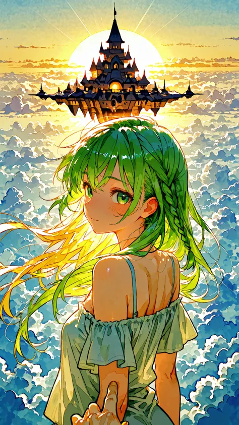 Watercolor-style,(((Watercolor-style))),(((Watercolor))),((no-outline)),((no- borders)), Colorful, individual hair strands, (Each hair delicate), (Delicate hair:1.3), (individual hair strands:1.3), finely drawn hair, (sharp lines:1.1), masterpiece, best qu...