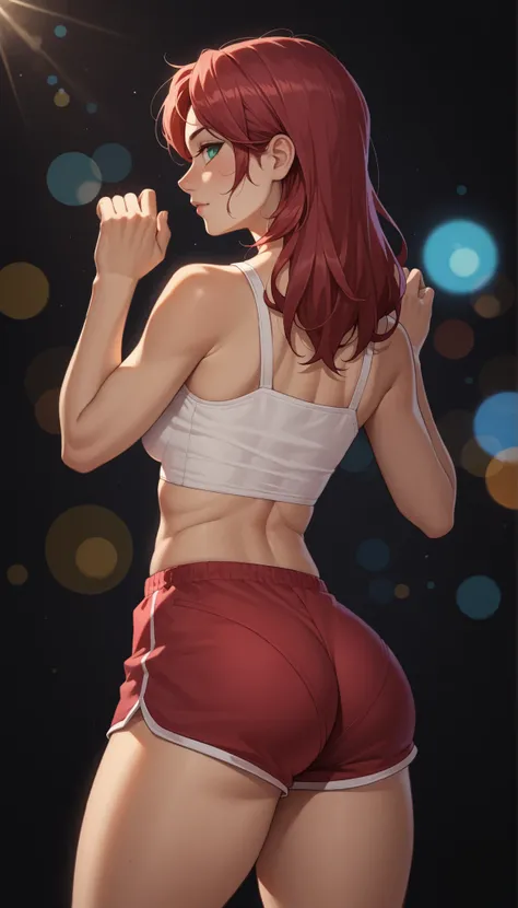 Age 16, (best qualityer:1.4), body focus, (cute face), work of art, ultrarealistic, (((best qualityer))), ((comely Finger)), Gorgeous character design, ,lighting perfeita, colorfully, Ablaze_front_face_lighting, ultra high resolution, high resolution, absu...