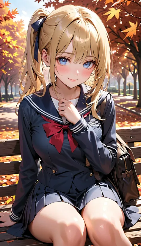 masterpiece, top-quality, ultra-high resolution, ultra detailed, realistic, photorealistic,
beautiful detailed hair, beautiful detailed face, beautiful detailed eyes,
1 girl, high school girl, young, babyface, cute face:1.2,
(long hair, side ponytail, l...