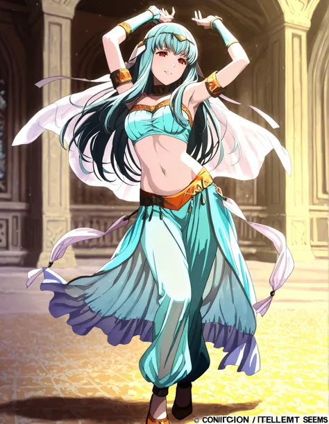 (1girl:1 . 5) , (Seul:1 . 5) , score_9 , score_8_haut , score_7_haut , source_anime , Official work , ultra-detailed , masterpiece , best quality , high resolution , beaux yeux , detailed eyes , Detailed face , beautiful detailed eyes,1girl,long hair, red...