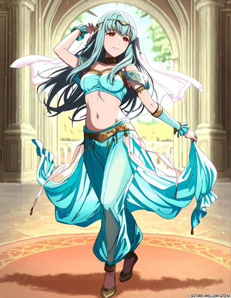 (1girl:1 . 5) , (Seul:1 . 5) , score_9 , score_8_haut , score_7_haut , source_anime , Official work , ultra-detailed , masterpiece , best quality , high resolution , beaux yeux , detailed eyes , Detailed face , beautiful detailed eyes,1girl,long hair, red...