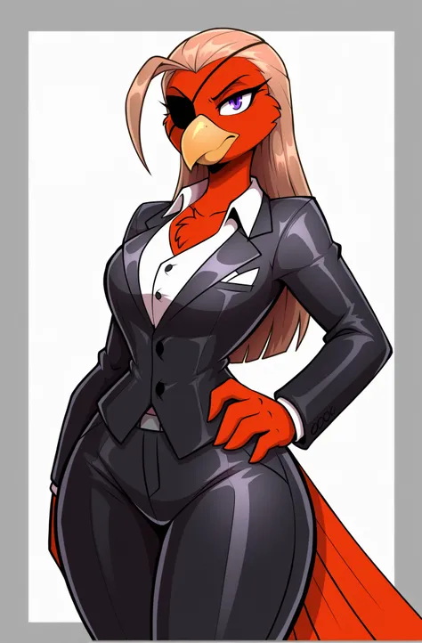 (solo), anime/manga style, best quality, high resolution, absurdres, BREAK, (adult), uploaded on danbooru, uploaded on e621, [by rick griffin:0.5], (by viviziepop), [by zeekzag], by sssonic2, [by mastergodai:0.2], [by chalo:0.32], by r-mk, [by joaoppereira...