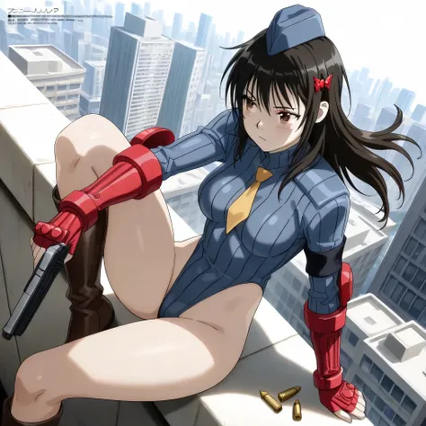 brown eyes, serious, looking away