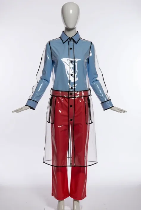 Prada Translucent Vinyl Raincoat 2003