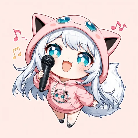 (masterpiece), (best quality), chibi, stylized, around 2.5 to 3 heads tall, small body, proportionally big head, official art style, thick outlines, clean lines, vibrant colors, cute, expressive,
(((solo chibi girl))), ((single character)), (1girl:1.2), ...