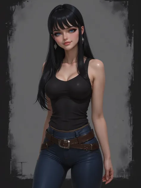 marinette Dopanchan, aidmaillustrious, A very beautiful and cute 22 year old woman with a slight smile. (((Shy smile))), sharp focus on the face, (((Western eyes:1.5))), (((Extremely detailed ice-blue eyes, beautiful eyes, beautifully detailed eyes))), (((...