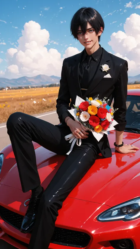 masterpiece, top quality, amazing quality, very aesthetically pleasing, high resolution, super detail, absurd, latest development, colorful, shiny skin, 8K, depth of field, warm light, best shadows, highly detailed landscape, cloud, blue sky, day, reij-rdf...