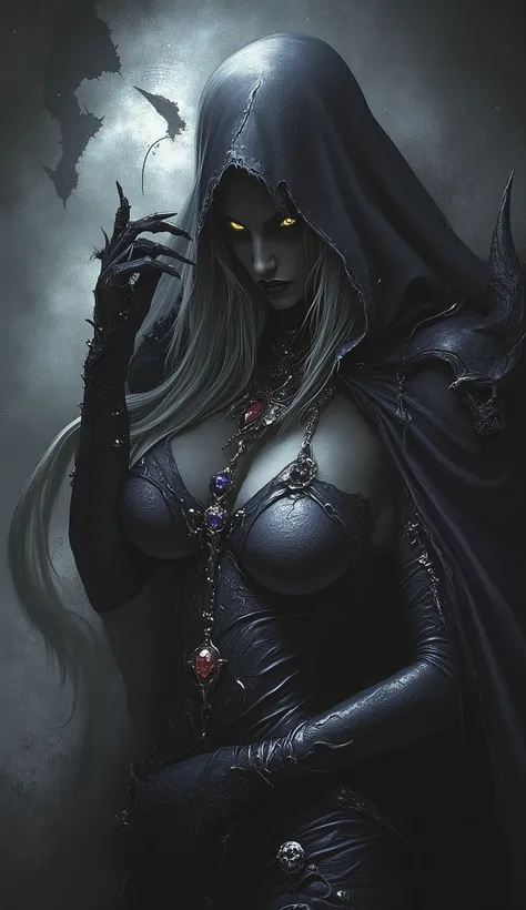 {ideal, Ультра-Лучшее Краwithивое тело}
{краwithивое лицо}
лучшее качеwithтво, выwithокое качеwithтво, detailed, ультраdetailed, гиперdetailed, безумно detailed, краwithивый, FHD, 4K, 8K, 16K, абwithурд, woman, Murderer, necromancer, Kerber ,  Semi-long , ...