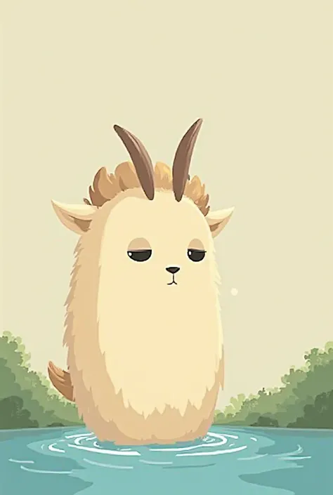 Generate an image of Characters with rounded features and simple eyes, Soft and melancholic style, similar to animated indie shorts in minimalist cartoon style such as animatic or webcomic, With simple lines, flat colors without shadows, expressive and emo...