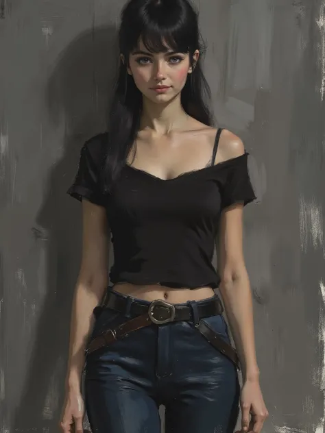 sketch painting, marinette Dopanchan, A very beautiful and cute 22 year old woman with a slight smile. (((Shy smile))), sharp focus on the face, (((Western eyes:1.5))), (((Extremely detailed ice-blue eyes, beautiful eyes, beautifully detailed eyes))), (((d...