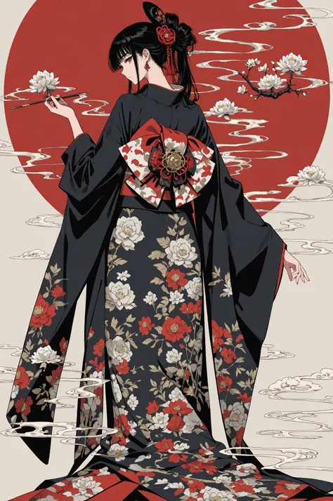 Crimson Flat Style Illustrious and SDXL