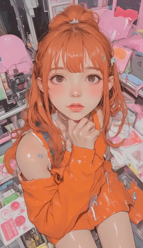 had a、A woman in an orange dress is taking pictures, ayaka cosplay, Sakimi-chan hdri, cosplay, Sakimi-chan, anime girl cosplay, Saiyan Girl, publicity cosplay, sidemap, anime cosplay, I'm Narambaatar Gambold, (software) Watch Safe Workplace , full-cosplay,...