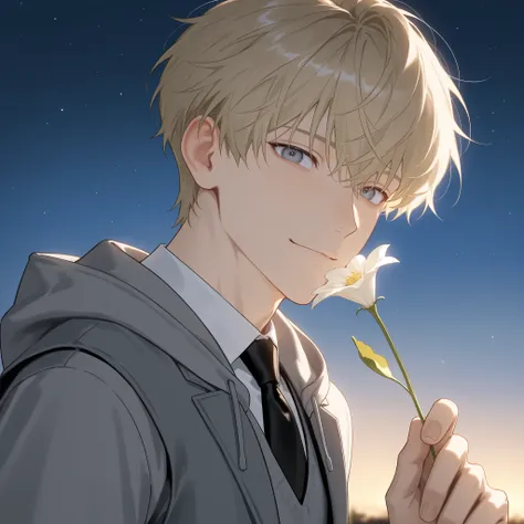 score_9, score_8_up, score_7_up, masterpiece, best quality, detailed face, 1 boy, solo, handsome, cool, slender body, mature, light makeup, closed mouth, gentle smile, happy,
1boy, solo, male focus, slim toned male, xavier_(love_and_deepspace), blond hair,...