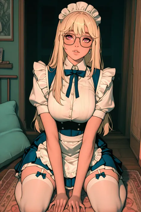 Maid with Glasses: A Cute Look! 💖