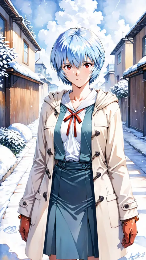 source_evangelion,
個の非常にdetailsな目, perfect eyes, loves feminine, Cowboy Shot, 
Highest Quality, details, Newest, AI-generated, super high resolution on a pile,
curvilinear, is anatomically accurate,  There is little under-eye, (white coat, Tokyo-3 junior h...